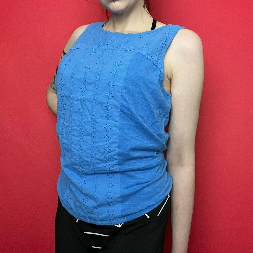 Rafaella / Blue high neck shirt 💙💙​​​​​​​​​​